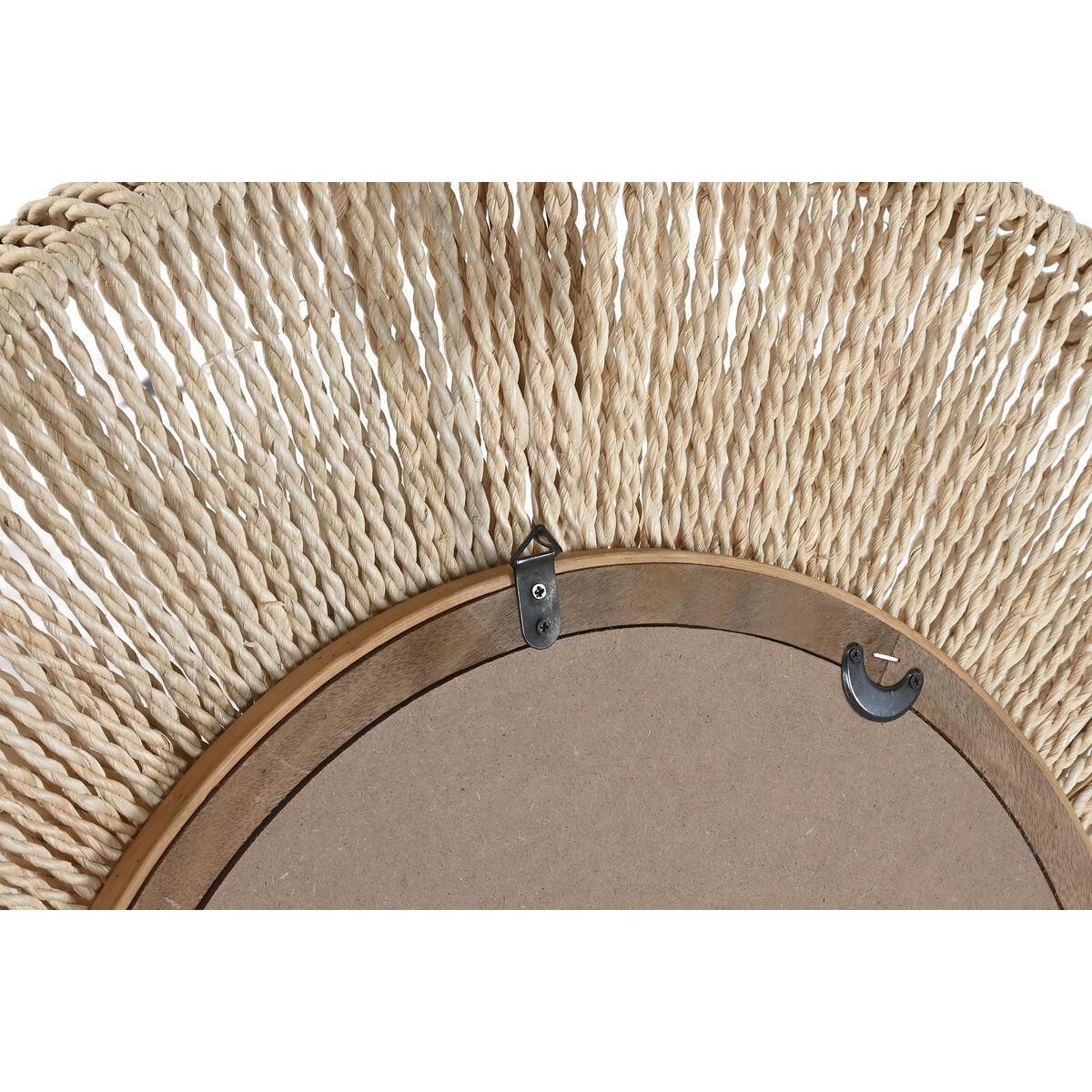 Espejo de pared Home ESPRIT Natural Cottage 73 x 7 x 73 cm