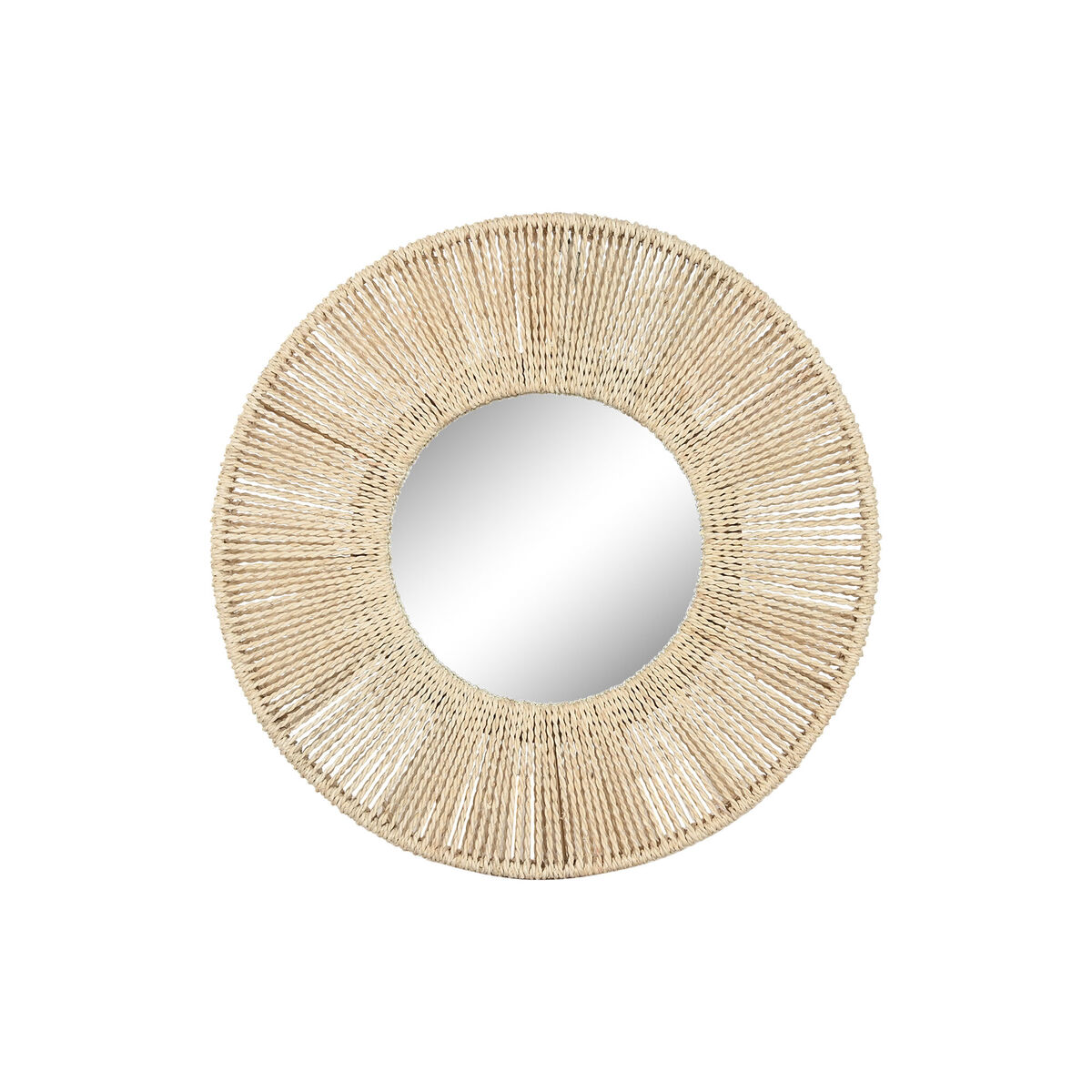 Espejo de pared Home ESPRIT Natural Cottage 73 x 7 x 73 cm