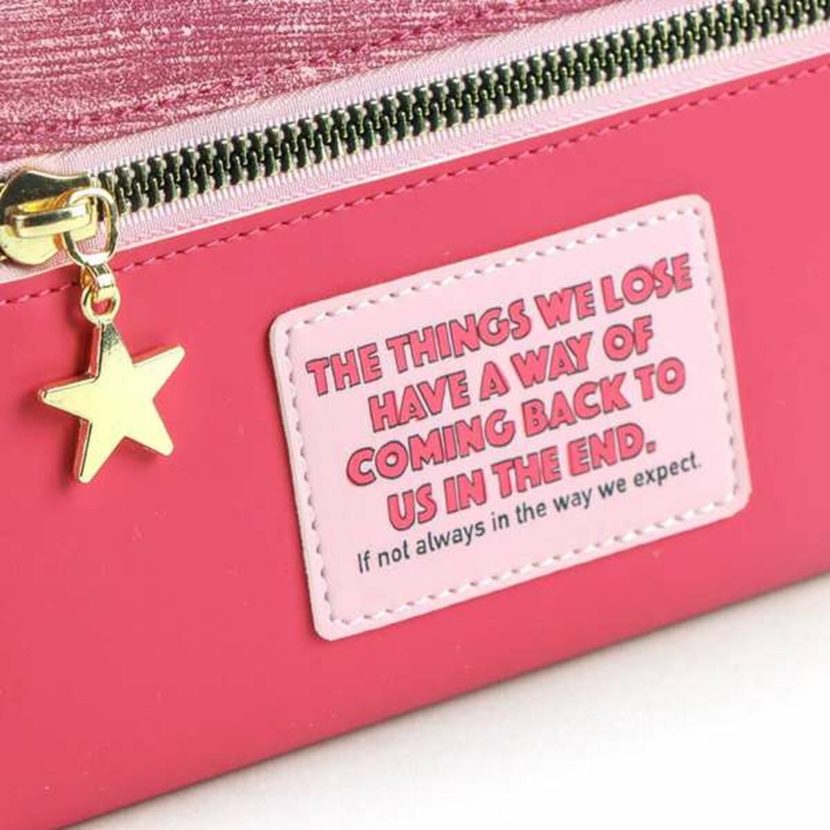 Cartera Harry Potter Fucsia