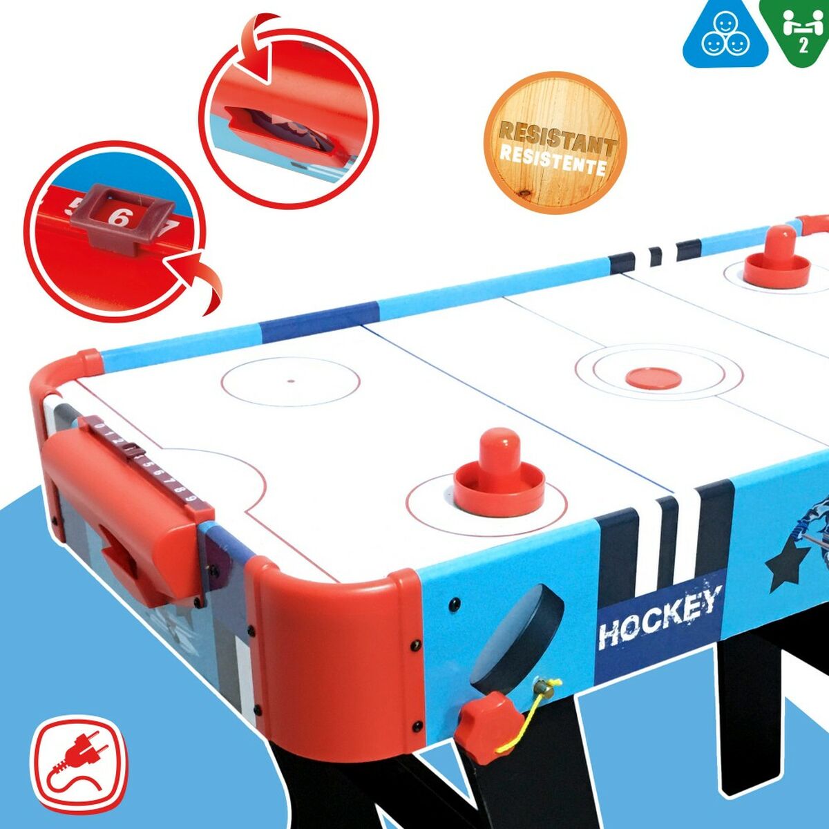 Mesa de Hockey CB Games 81 x 63 x 42 cm