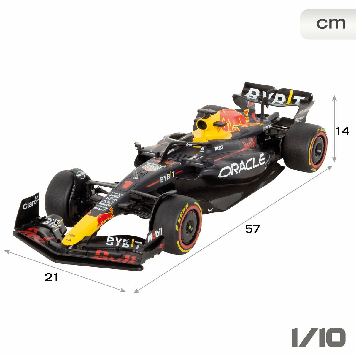 Coche Radio Control Red Bull F1 2023 1:10 (2 Unidades)
