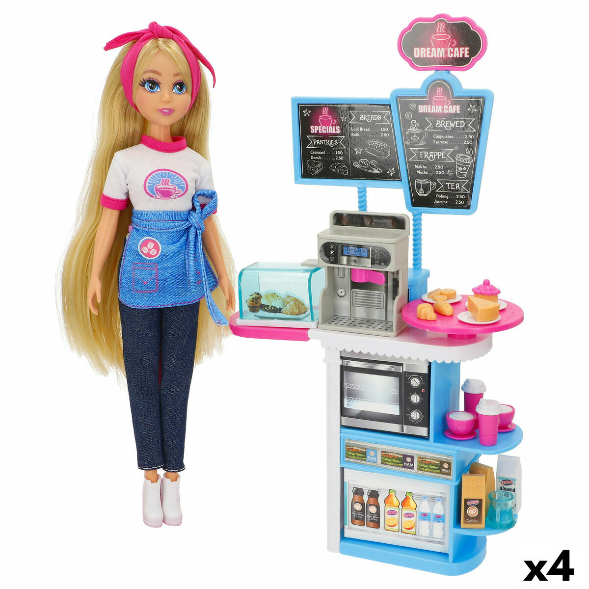 Muñeca Funville DREAMEEZ 8 x 30 x 4 cm (4 Unidades)