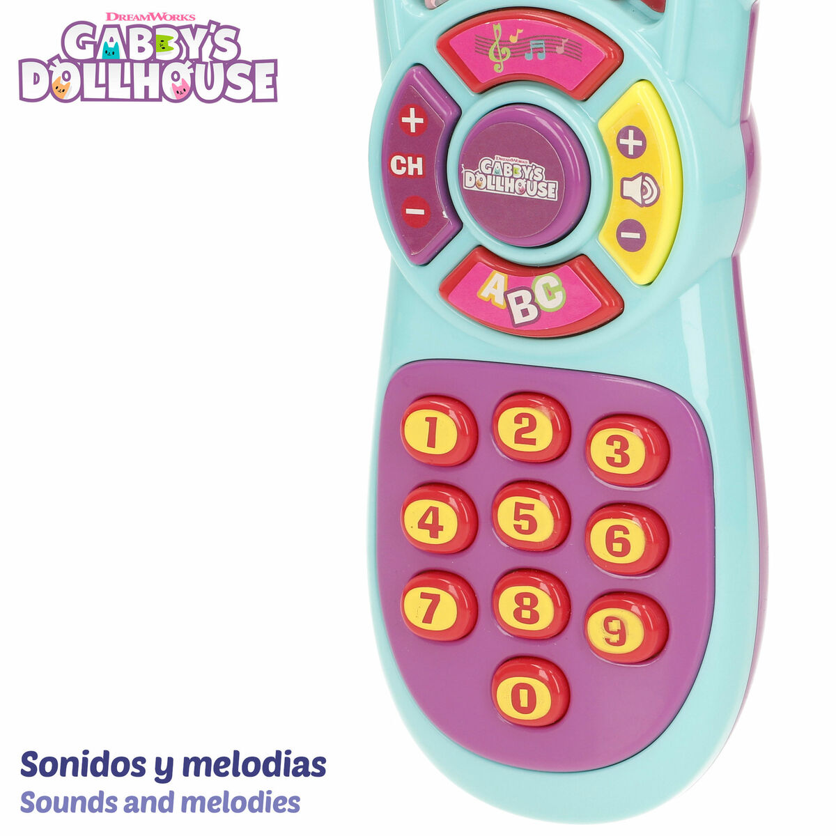 Teléfono de Aprendizaje Gabby's Dollhouse (6 Unidades)