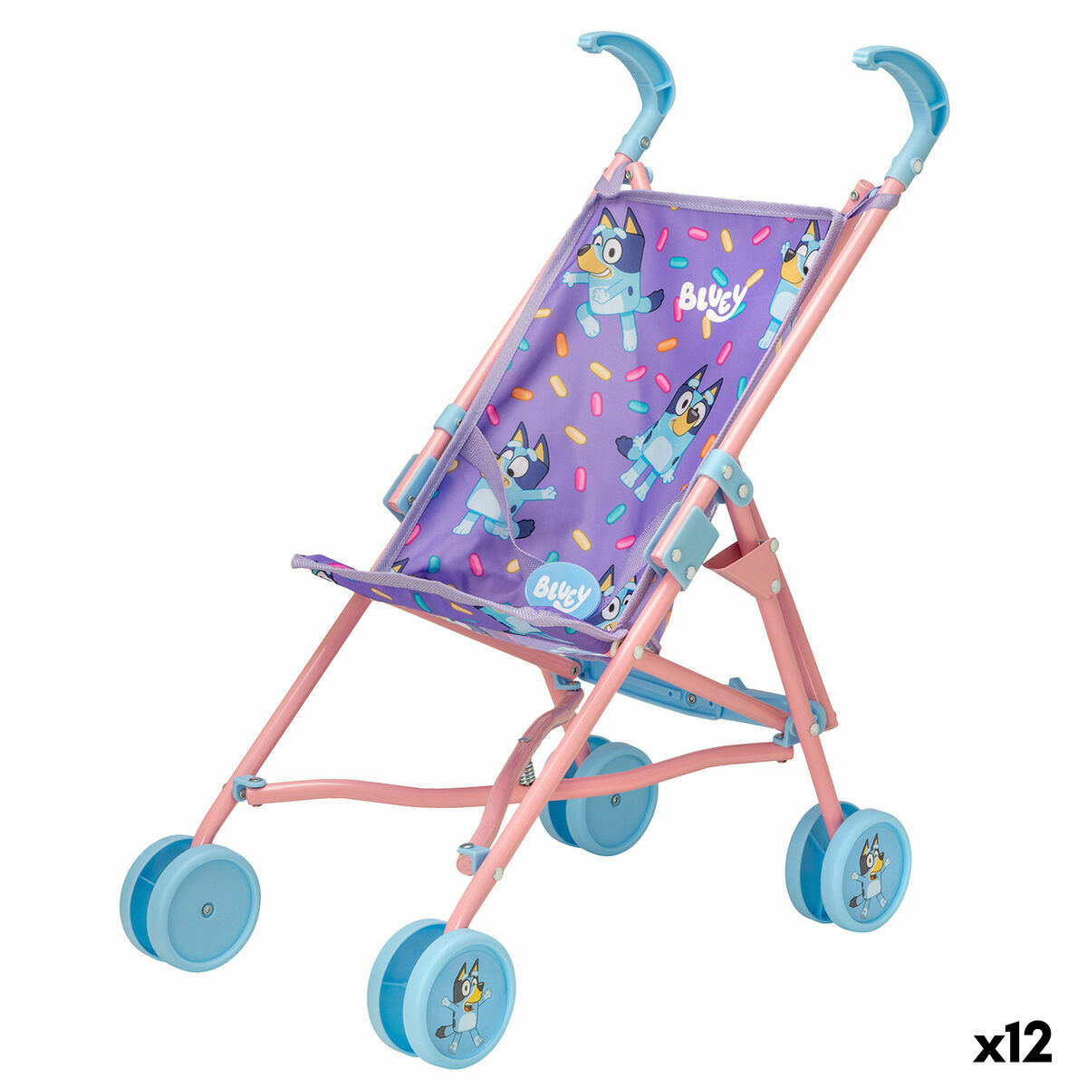 Carrito para Muñecas Bluey (12 Unidades)