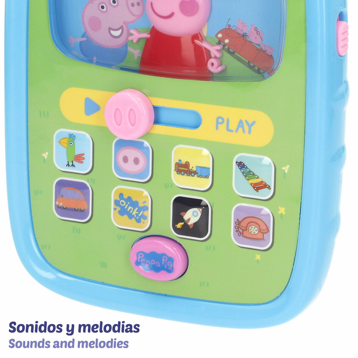Teléfono de Aprendizaje Peppa Pig (6 Unidades)