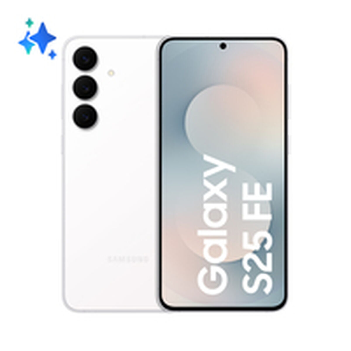 Smartphone Samsung Galaxy S25 FE Octa Core 8 GB RAM 128 GB Blanco 6,7"