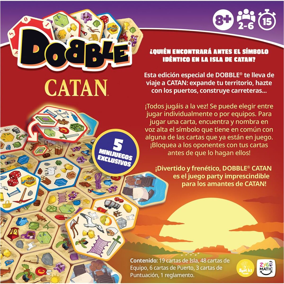 Juego Educativo Asmodee catan