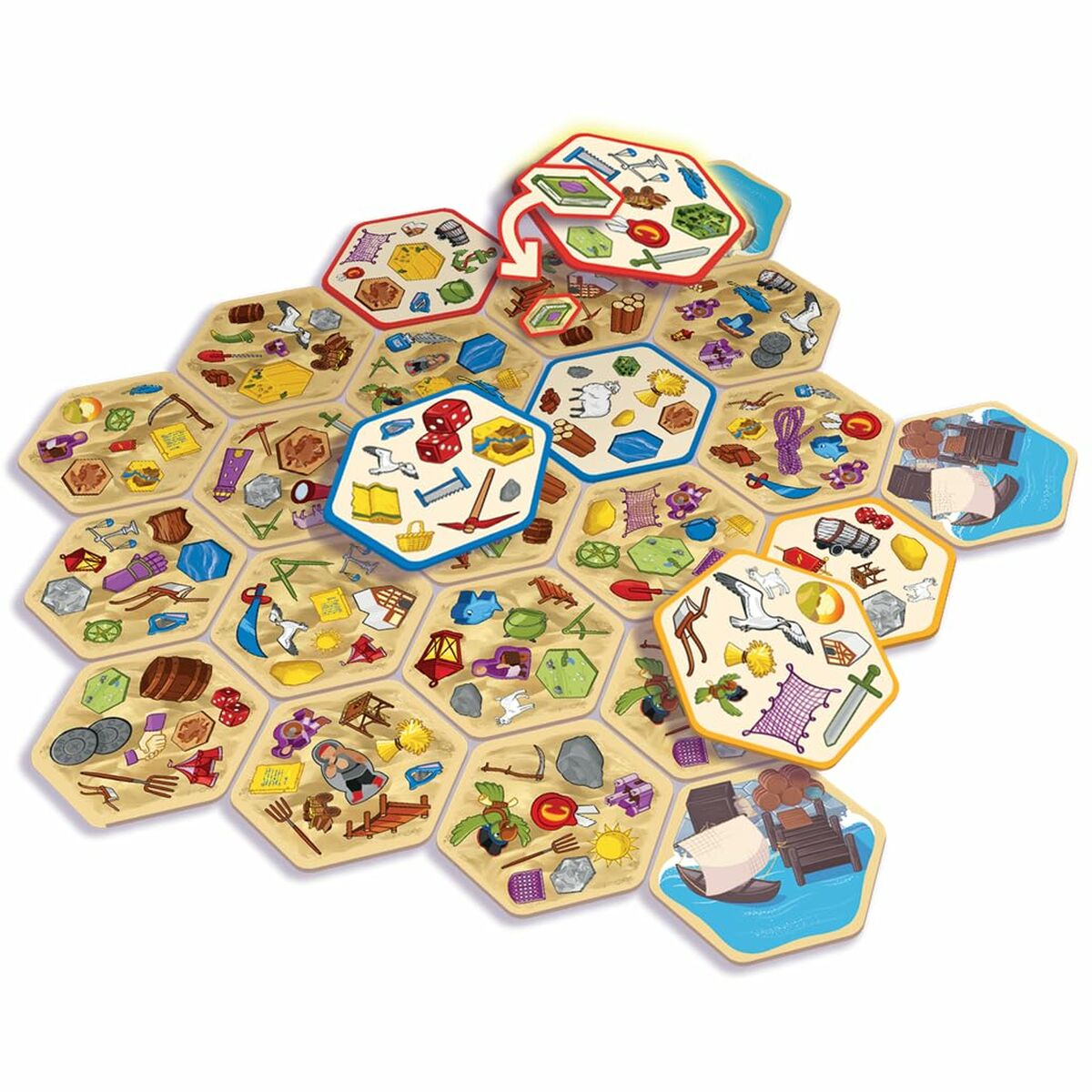 Juego Educativo Asmodee catan