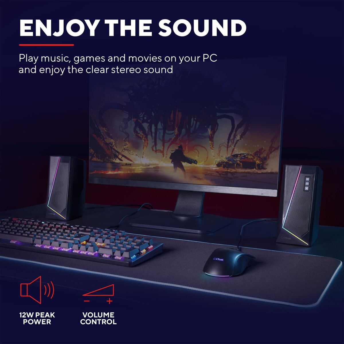 Altavoces Gaming Trust GXT 609 Zoxa