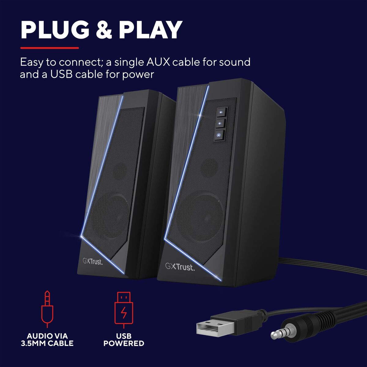 Altavoces Gaming Trust GXT 609 Zoxa