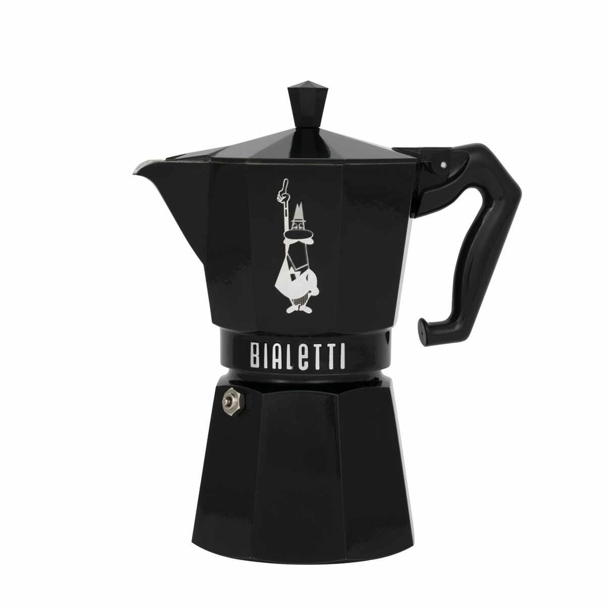 Cafetera Italiana Bialetti MOKA EXCLUSIVE Negro Aluminio 6 Tazas