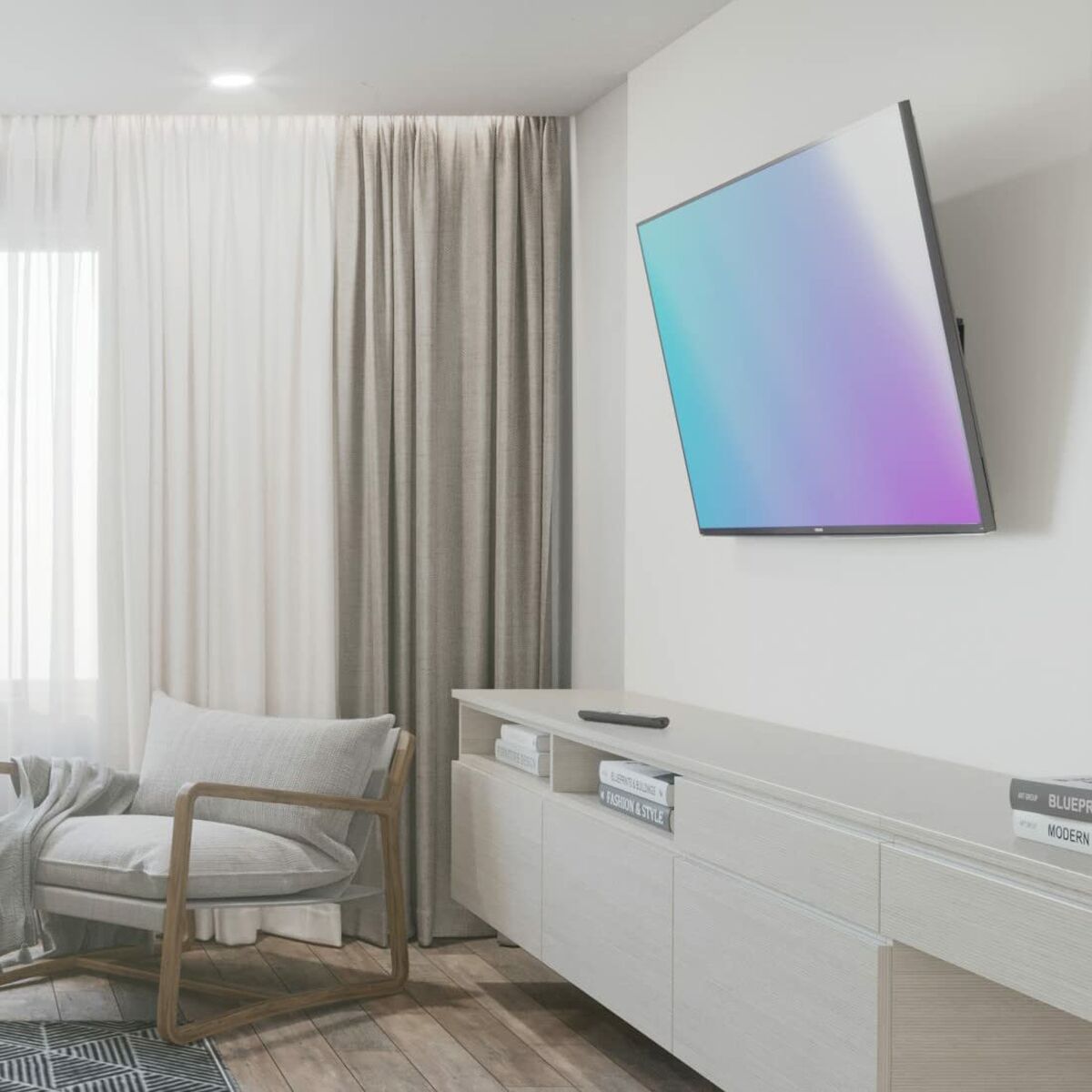 Soporte TV Hama 00220818 100" 75 Kg