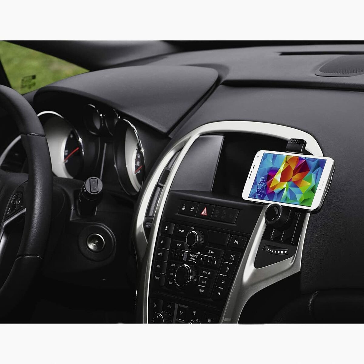 Soporte de Móviles para Coche Hama 00173890 Negro