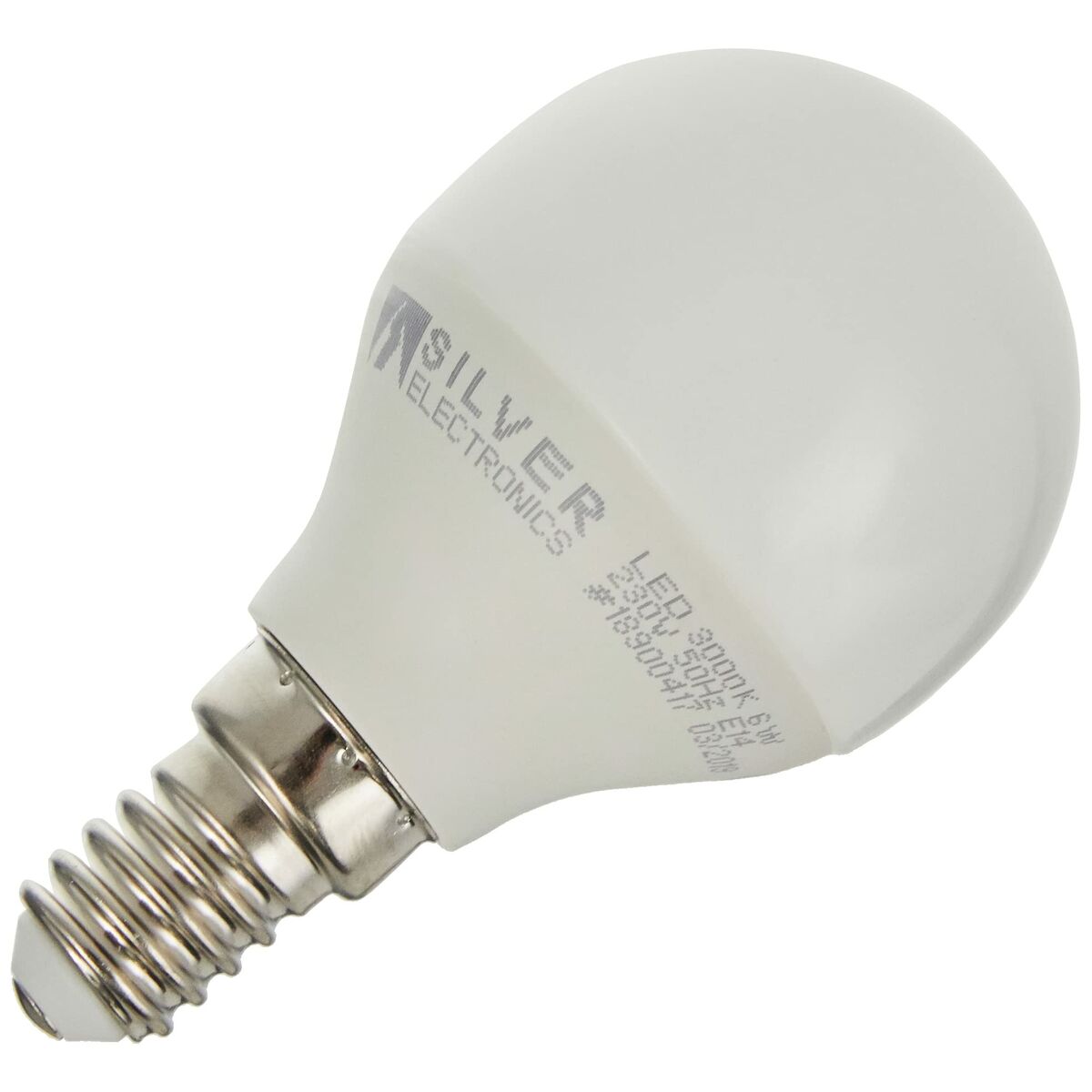 Bombilla LED Silver Electronics ESFERICA PEQUE Blanco 6 W E14 960 lm (3000 K)