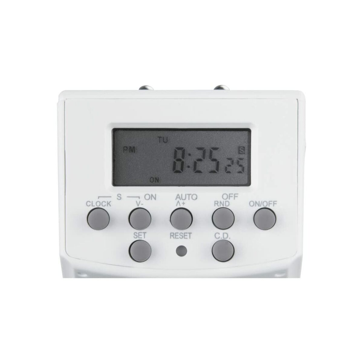 Enchufe con programador digital Hama Mini 230 V 16 A