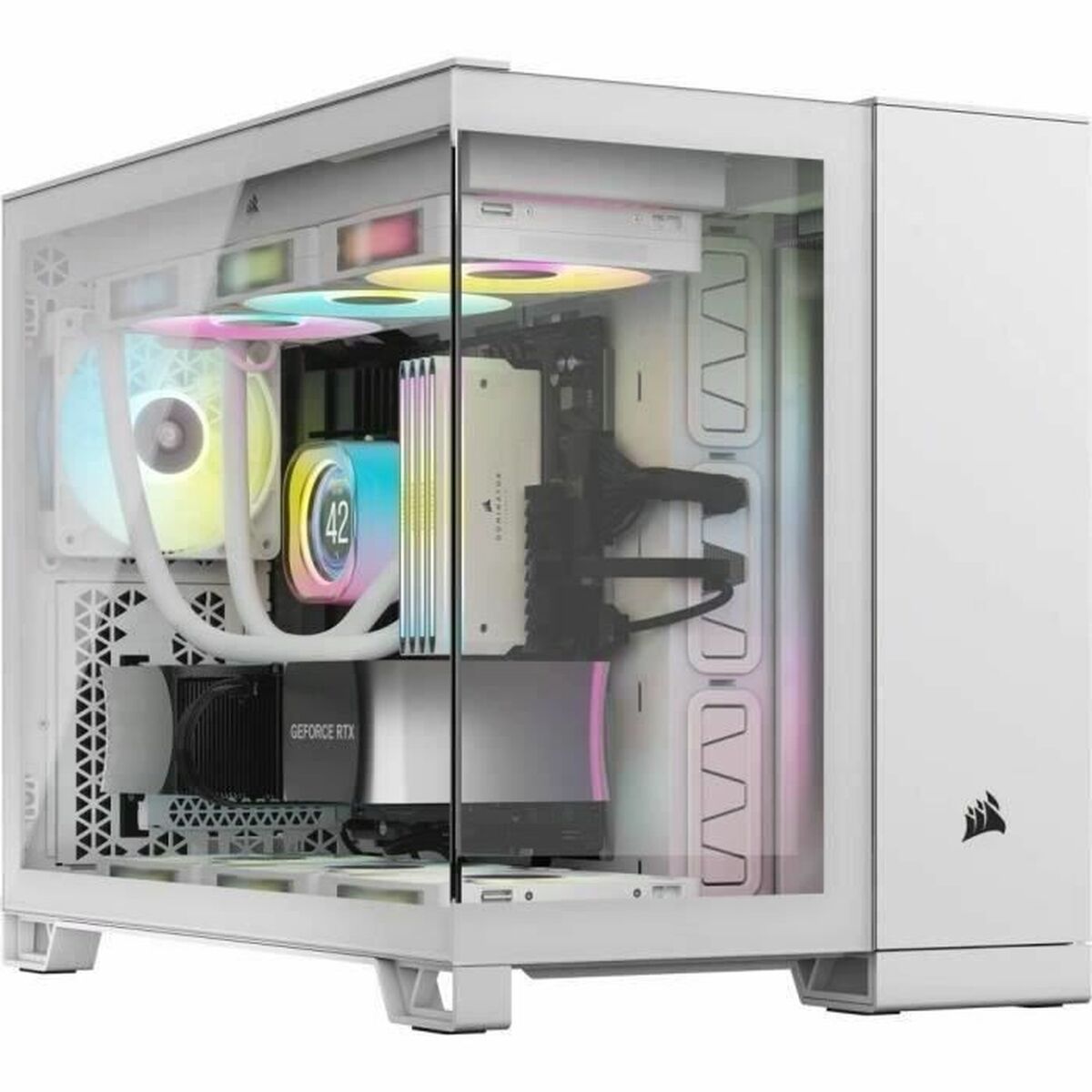 Caja Semitorre ATX Corsair Blanco
