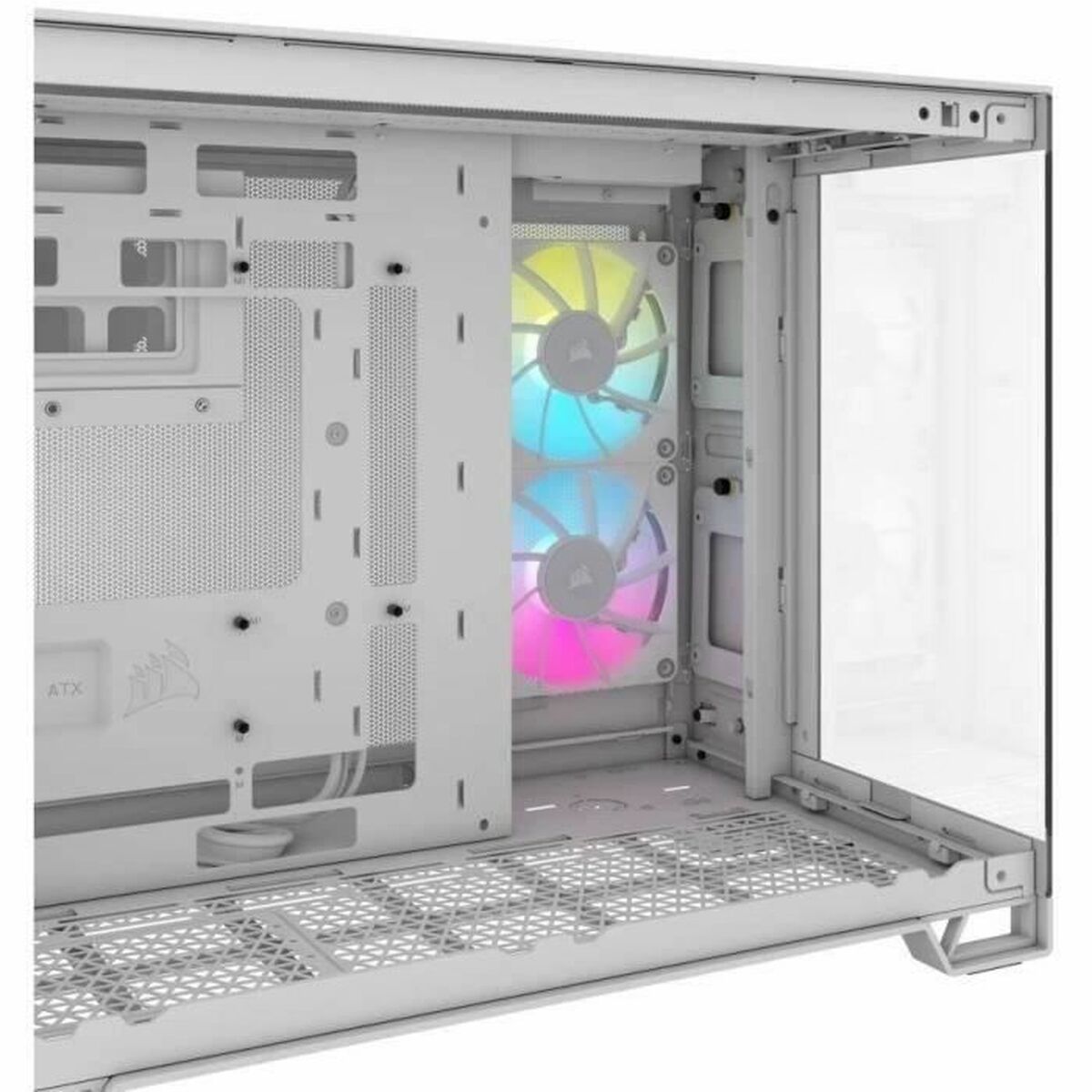Caja Semitorre ATX Corsair Blanco