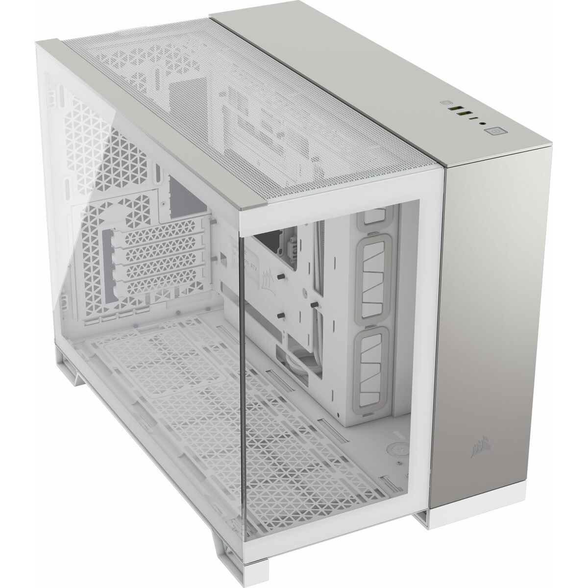 Caja Semitorre ATX Corsair Blanco