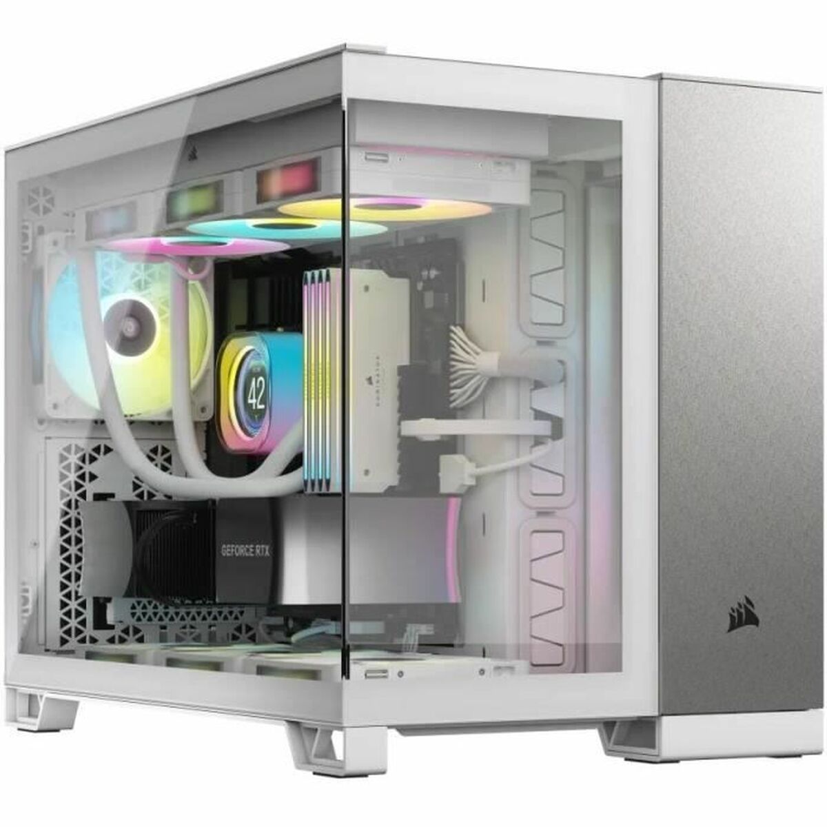Caja Semitorre ATX Corsair Blanco