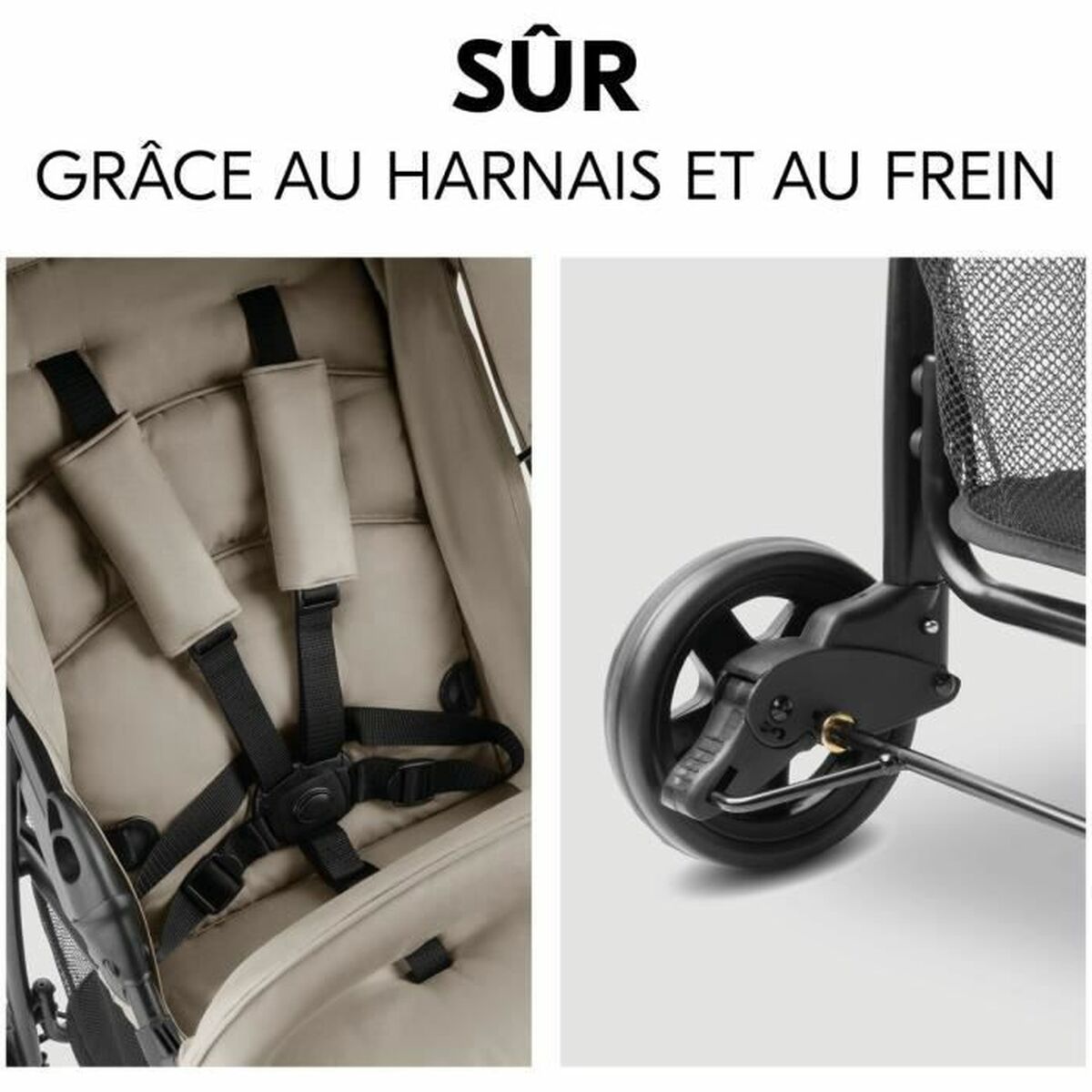 Carro de Paseo para Bebé Hauck Beige