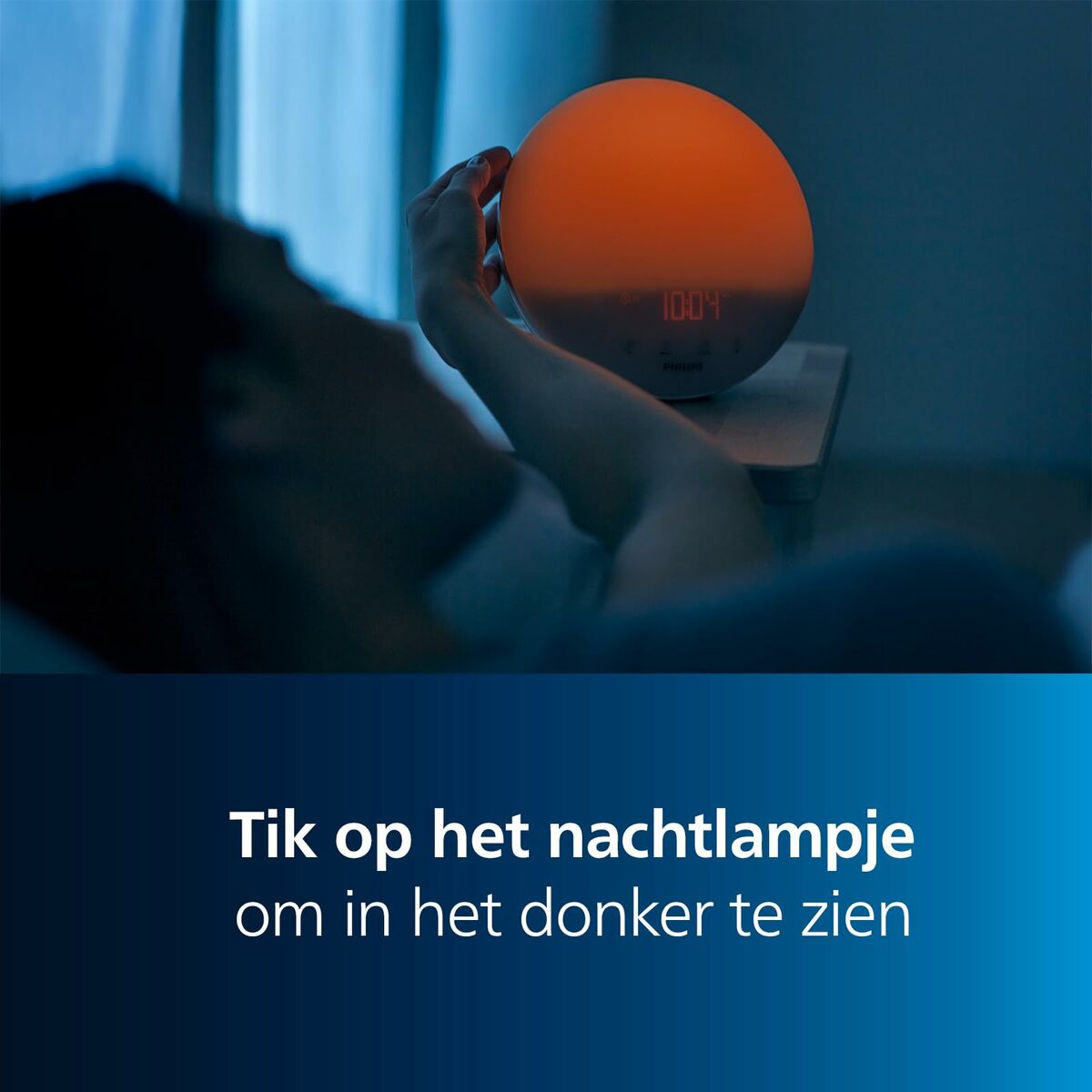 Despertador Amanecer con Altavoz Philips