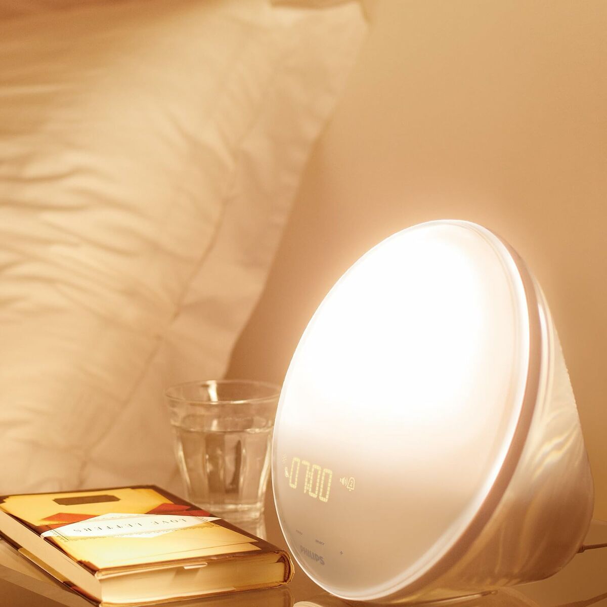 Despertador Amanecer con Altavoz Philips