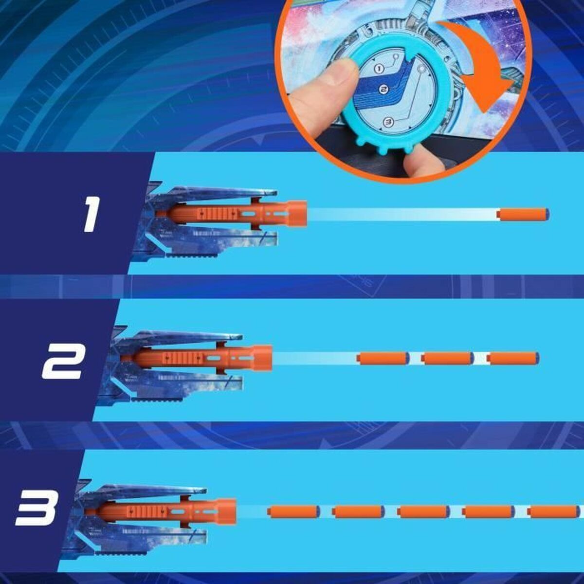 Pistola de Dardos Hasbro