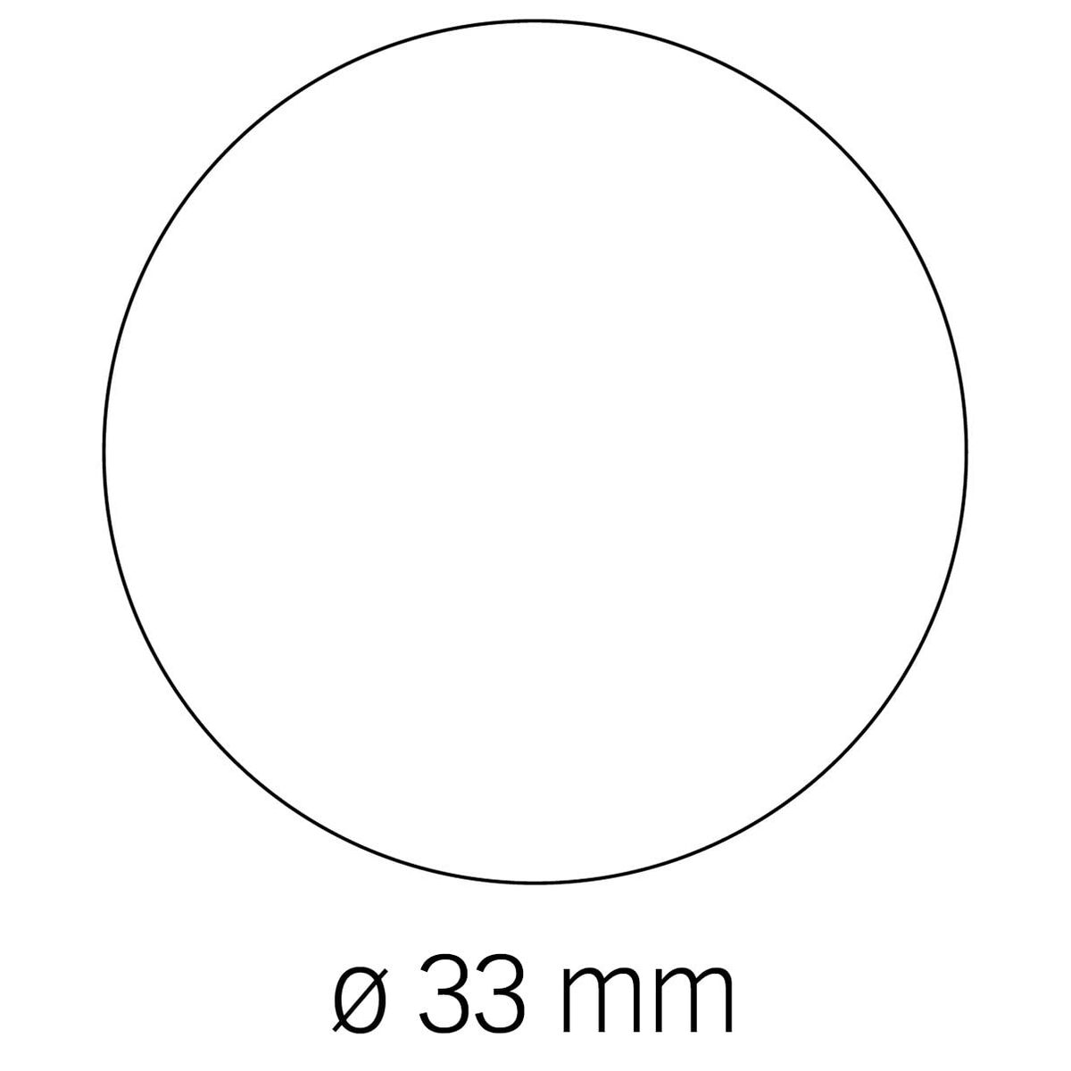 Pegatinas Apli Azul Redondo