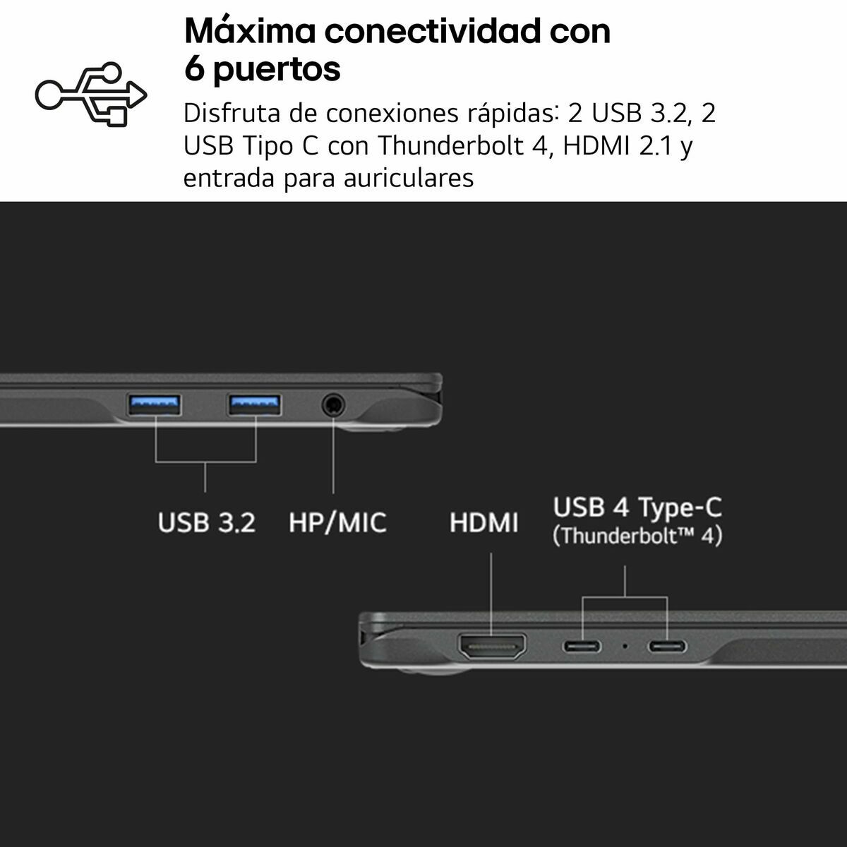 Laptop LG 16Z90TS-G.AU99B 16" 32 GB RAM 1 TB SSD