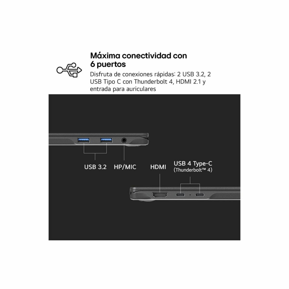 Laptop LG 16Z90TS-G.AU99B 16" 32 GB RAM 1 TB SSD