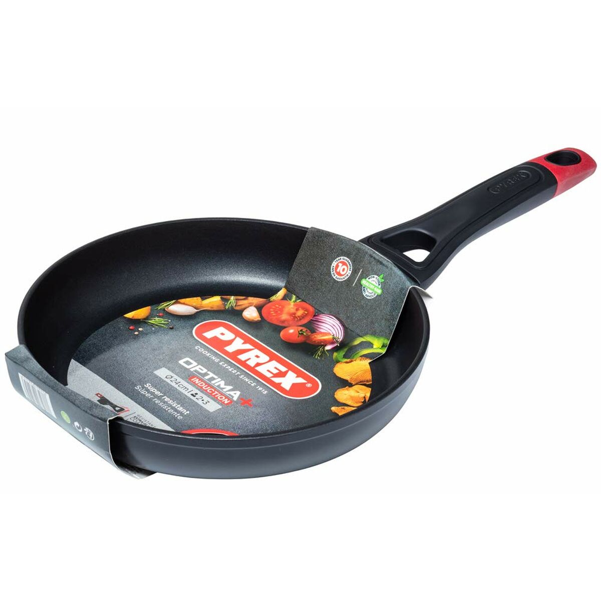 Sartén Pyrex Negro Aluminio Ø 24 cm