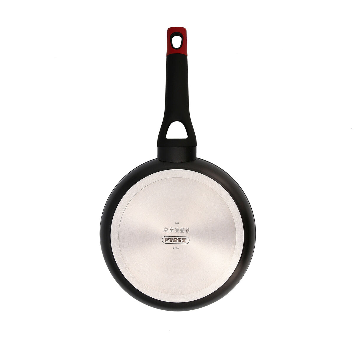 Sartén Pyrex Negro Aluminio Ø 24 cm