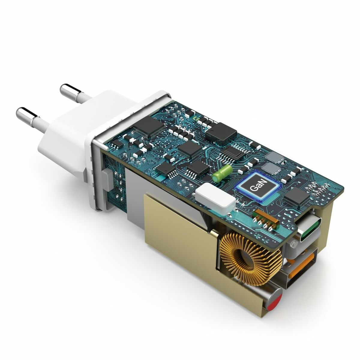 Cable USB Hama 00201643 Blanco Negro (1 unidad)