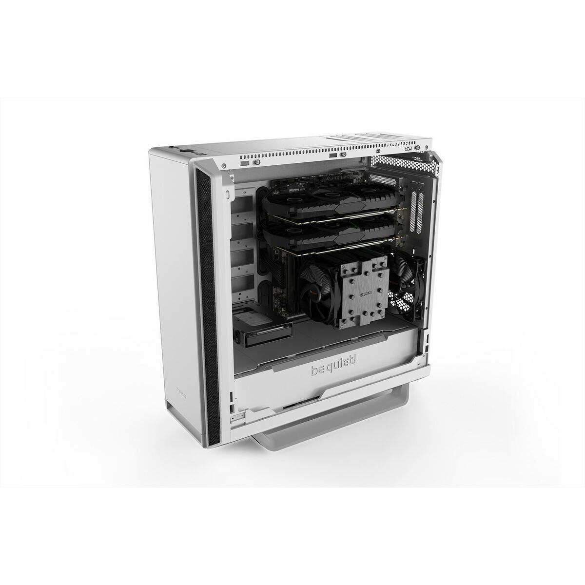 Caja Semitorre ATX Be Quiet! Blanco