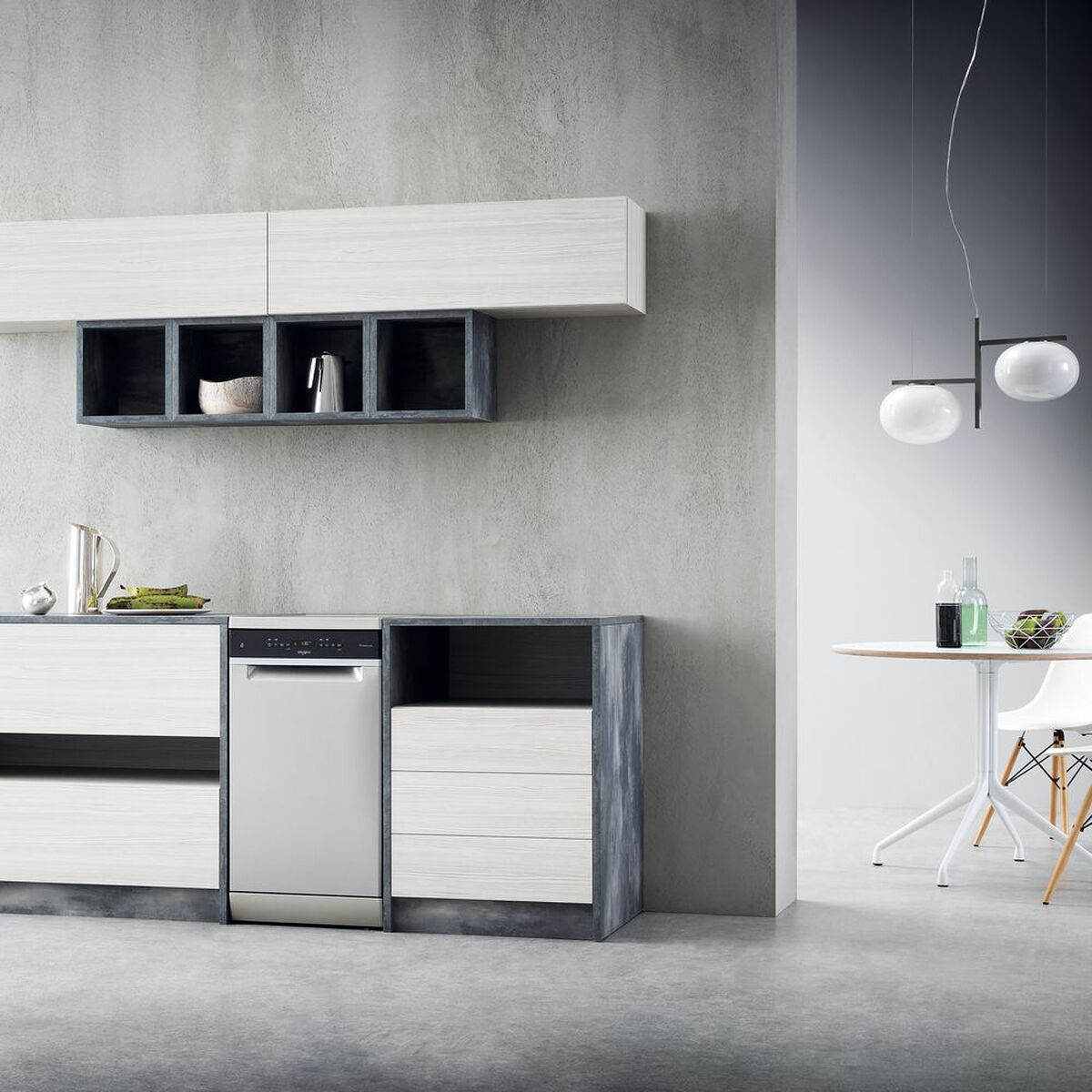 Lavavajillas Whirlpool Corporation WSFO3023PFX Acero 45 cm