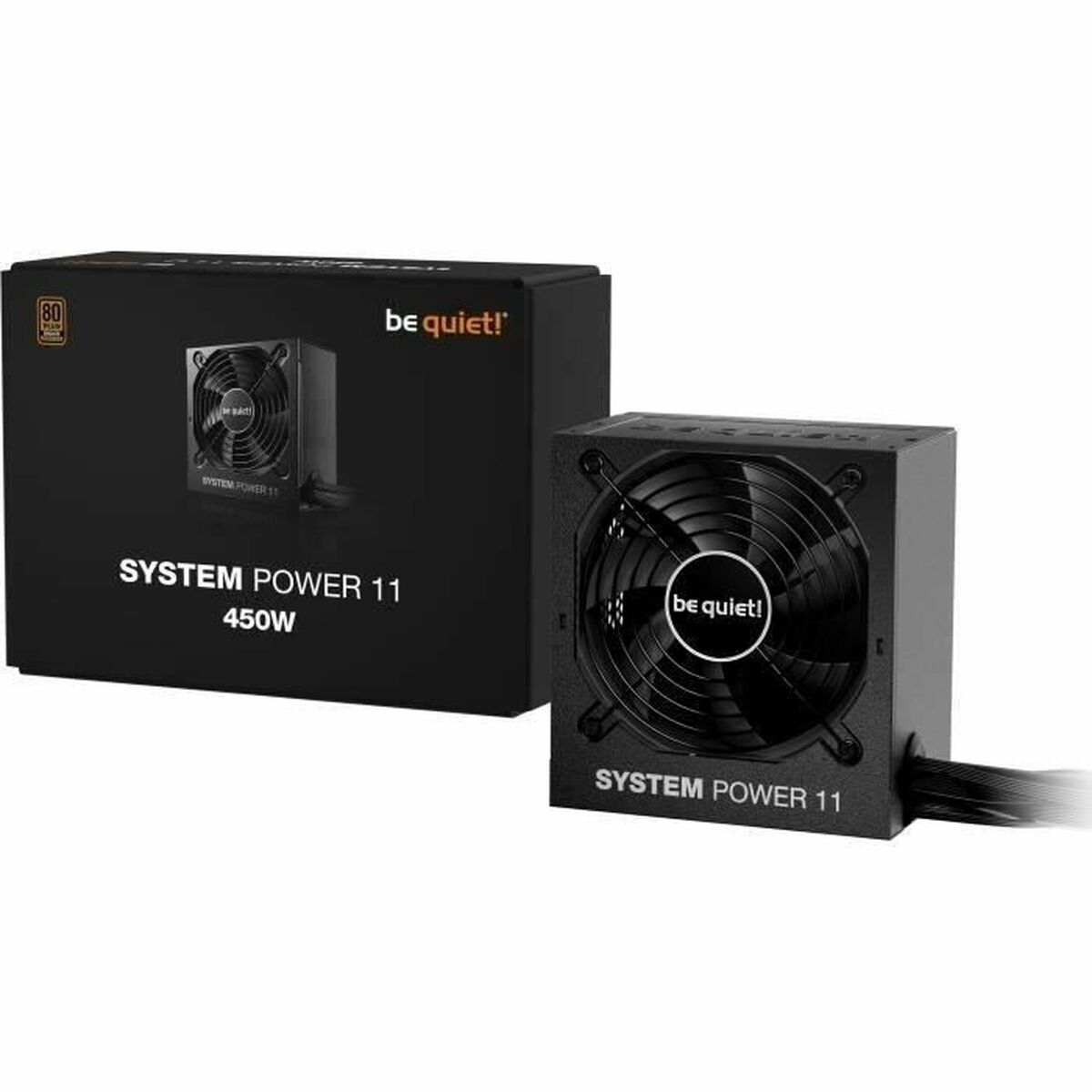 Fuente de Alimentación Be Quiet! BP009EU ATX 450 W 110 W 80 Plus Bronze