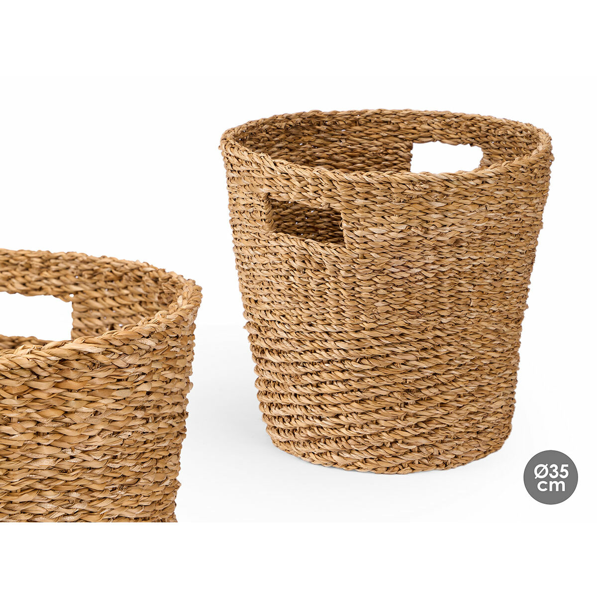 Cesto Gift Decor Marrón Algas marinas (4 Unidades)