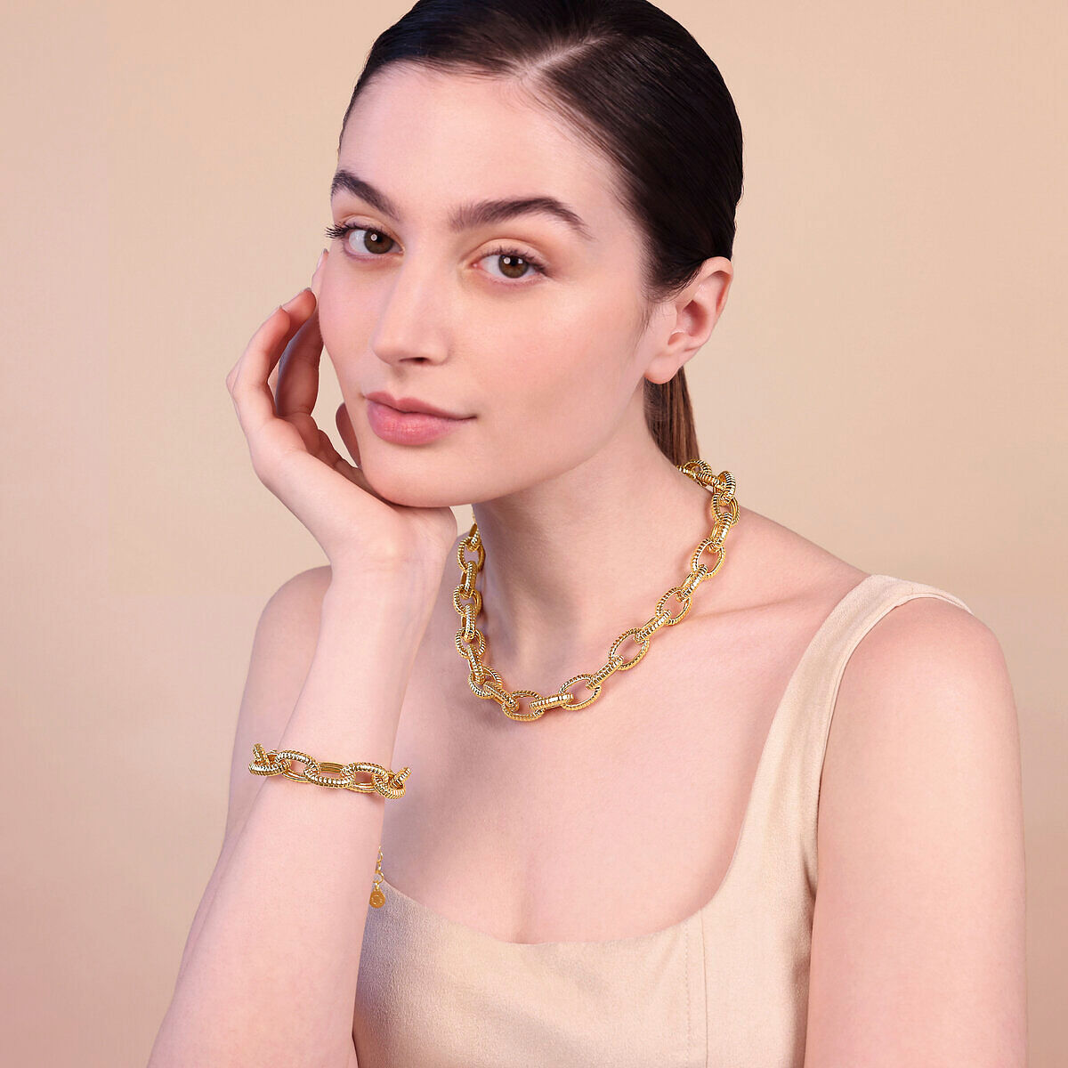 Pulsera Mujer Etrusca WSET00845.YG Dorado