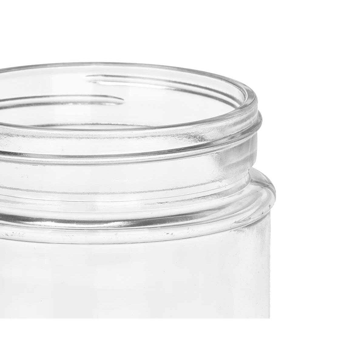 Bote Vivalto Transparente Plateado 1 L (6 Unidades)