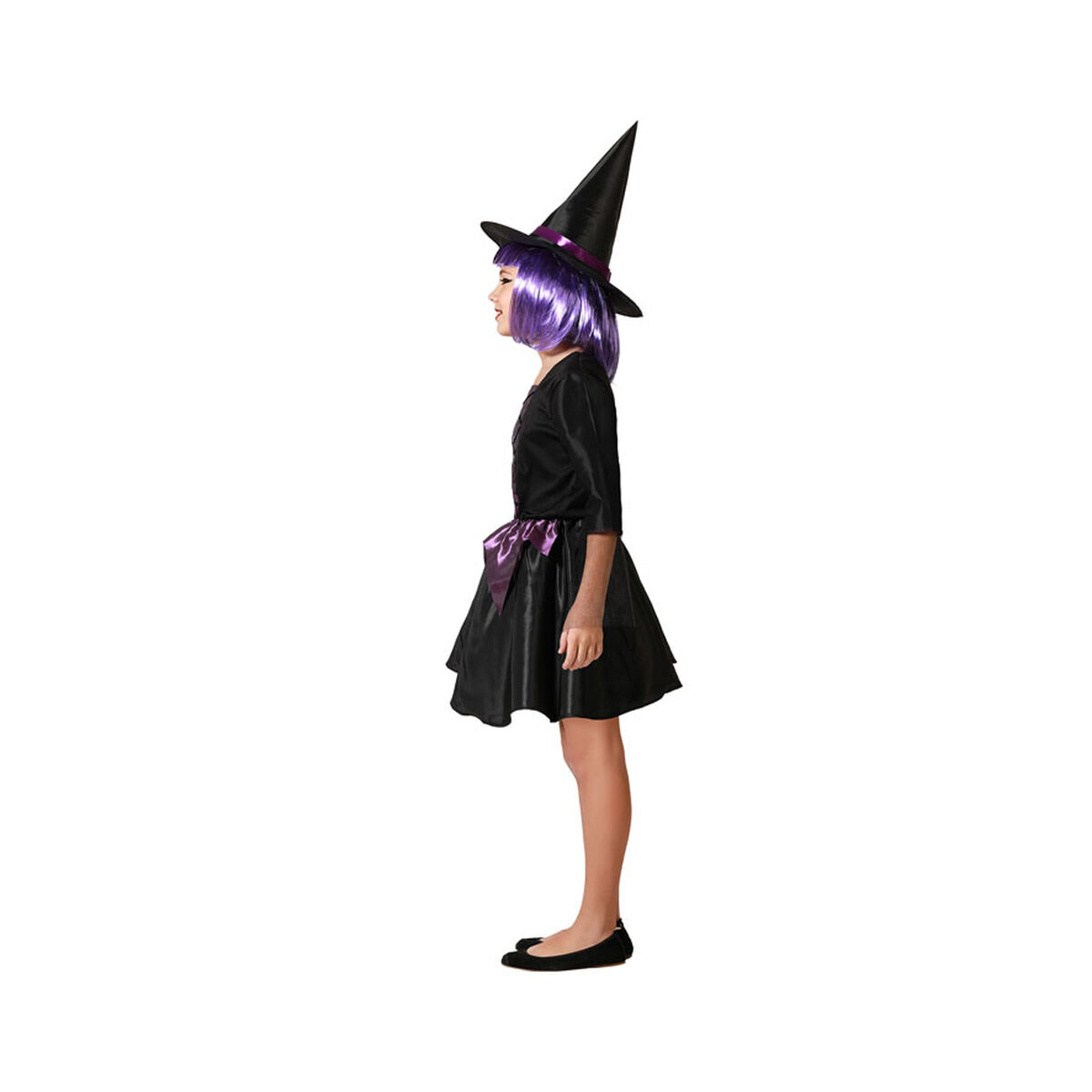 Disfraz para Niños Morado Bruja Halloween