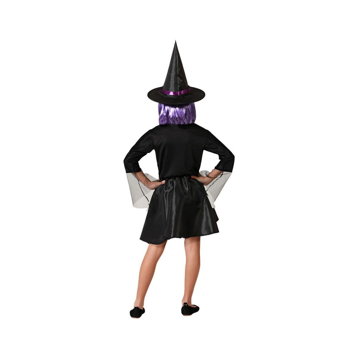 Disfraz para Niños Morado Bruja Halloween