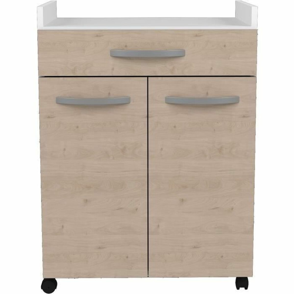 Mueble Auxiliar Oslo Blanco Roble 60 x 44 x 81 cm