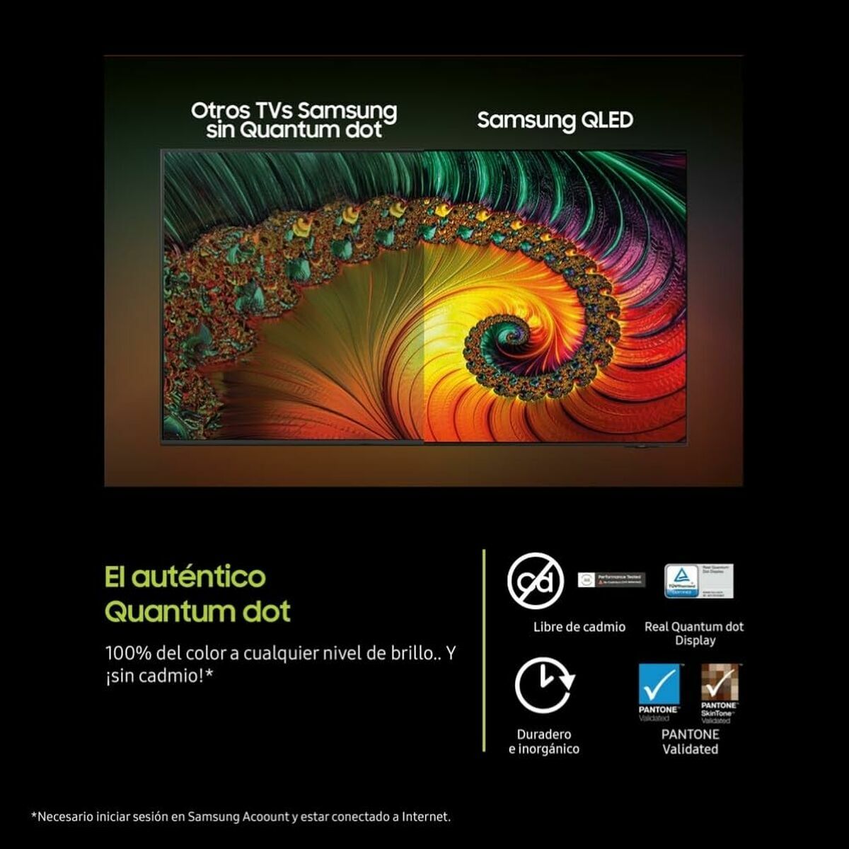 Smart TV Samsung TQ65Q8FAAUXXC 65" (65") 4K Ultra HD (4K Ultra HD) HDR QLED (HDR) (QLED)