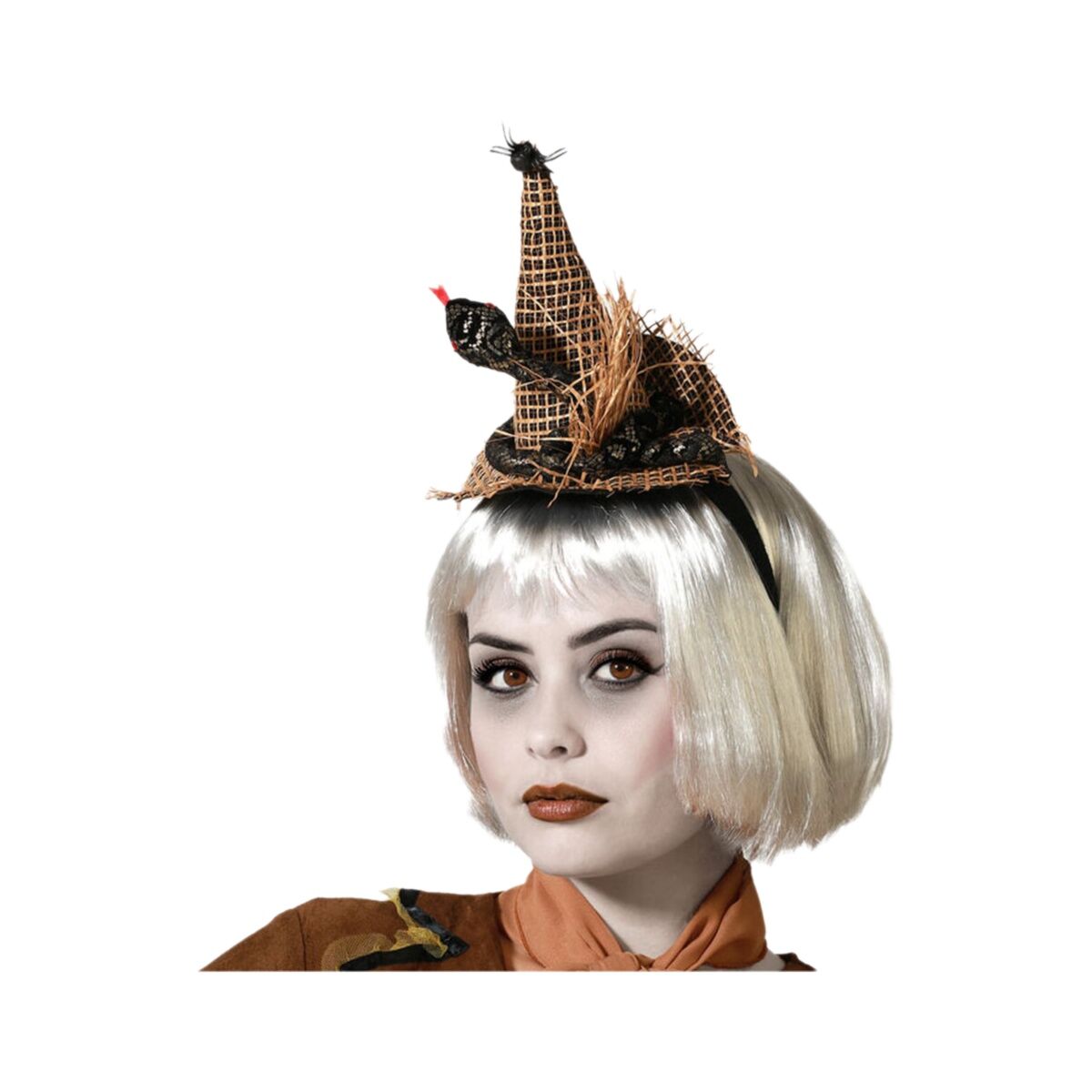 Decoración para Halloween Diadema Serpiente