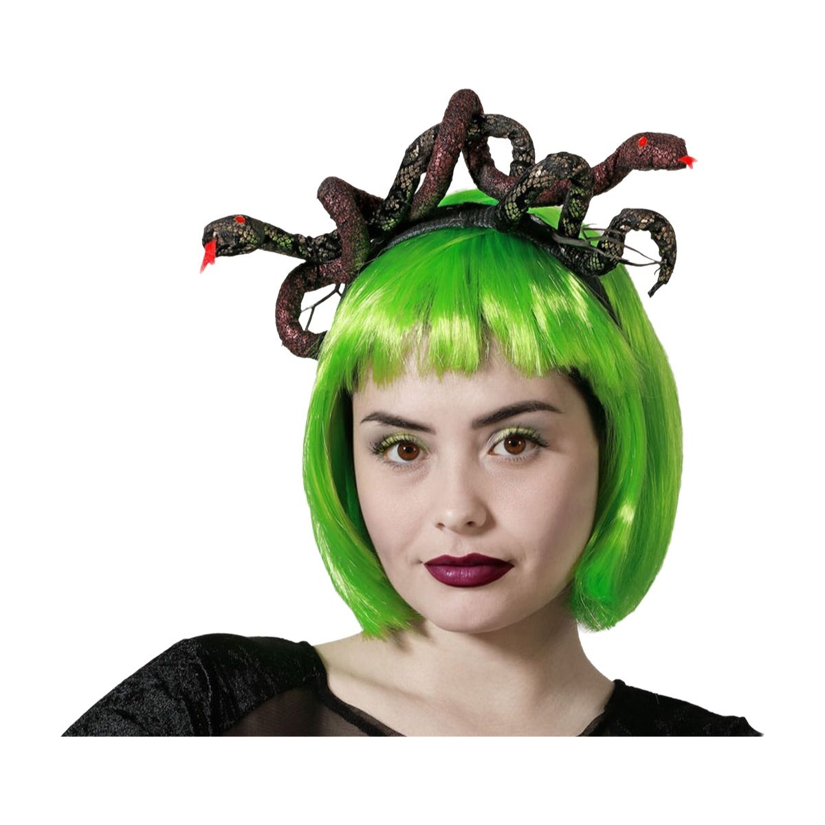 Decoración para Halloween Diadema Serpiente