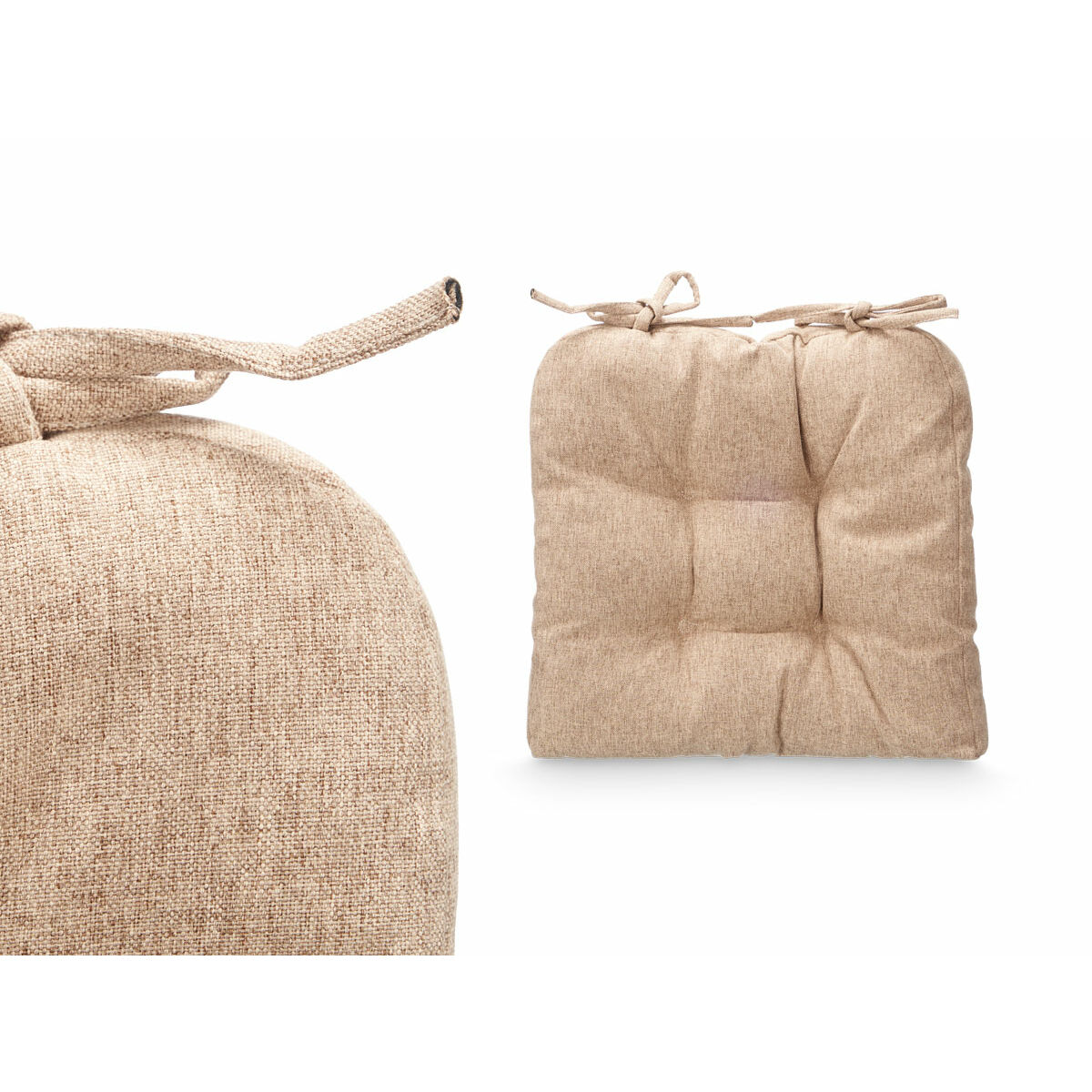 Set de cojines Gift Decor Marrón 2 Piezas (6 Unidades)