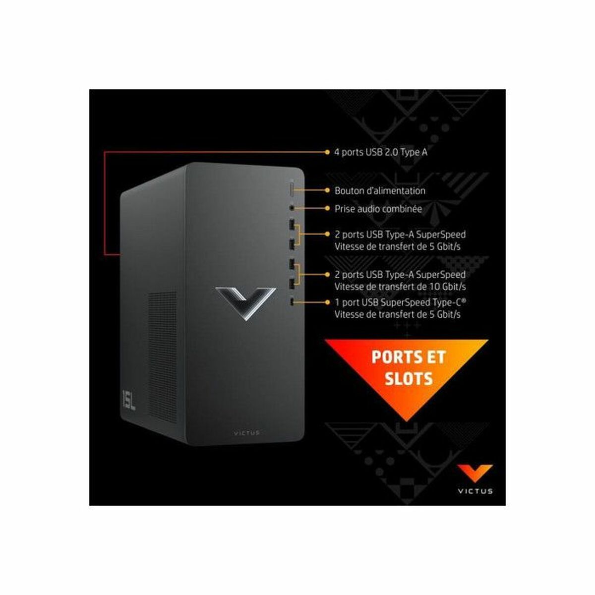 Mini PC HP TG02-0075nf 16 GB RAM 512 GB SSD