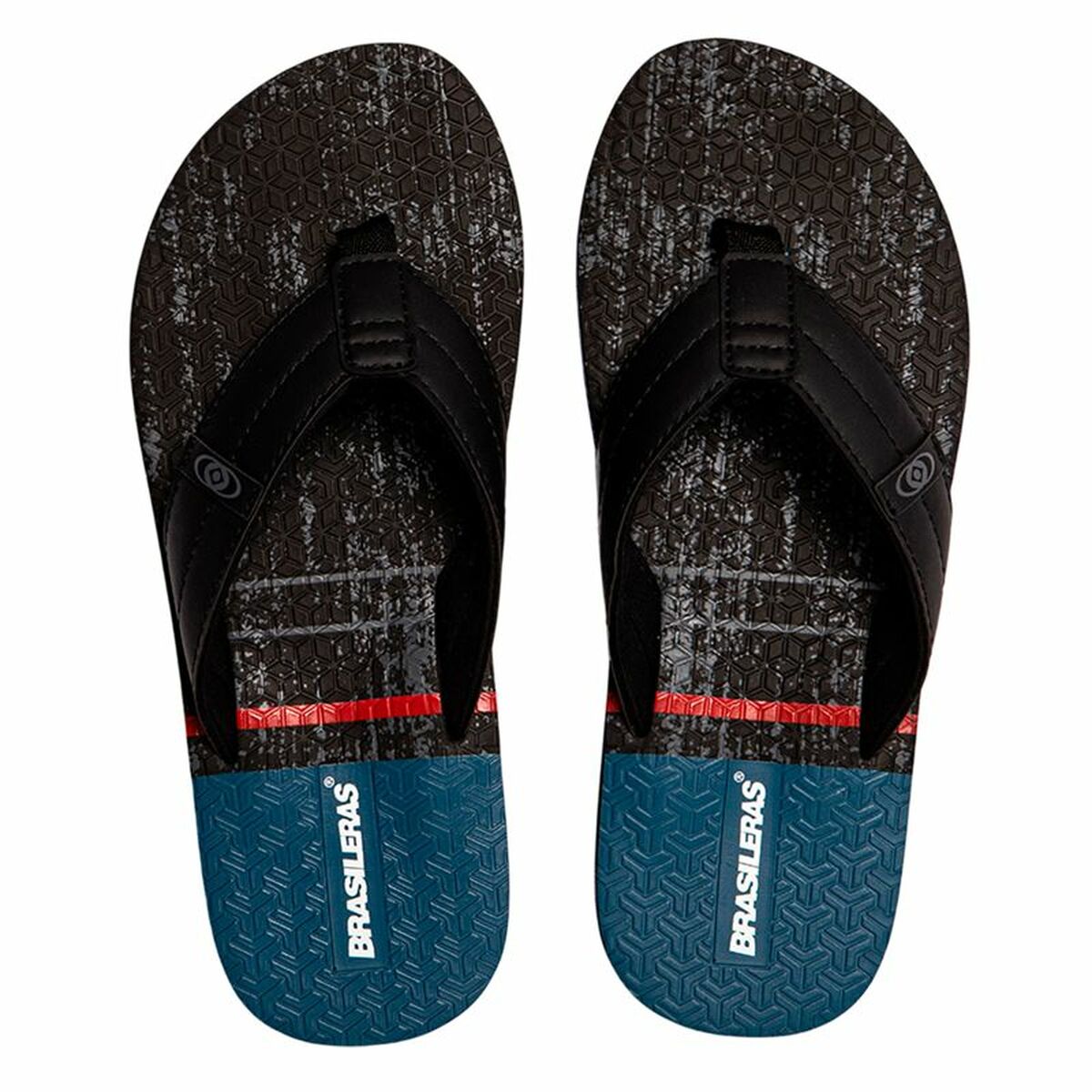 Chanclas para Hombre Brasileras Ocean Negro