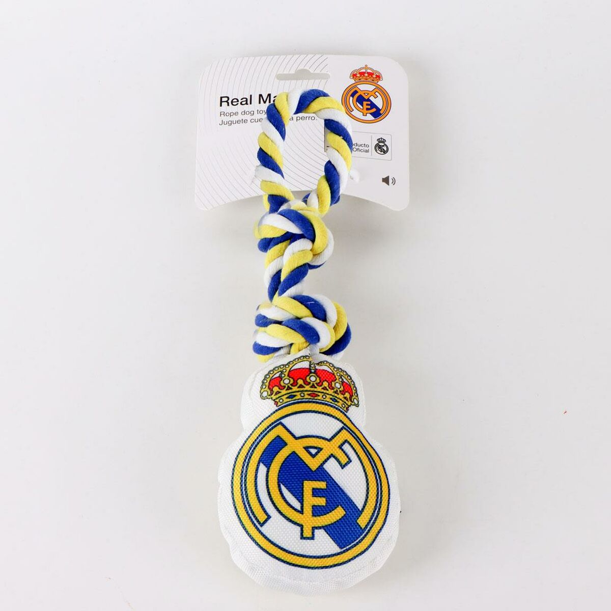 Juguete para perros Real Madrid C.F. 15 x 33 x 10 cm