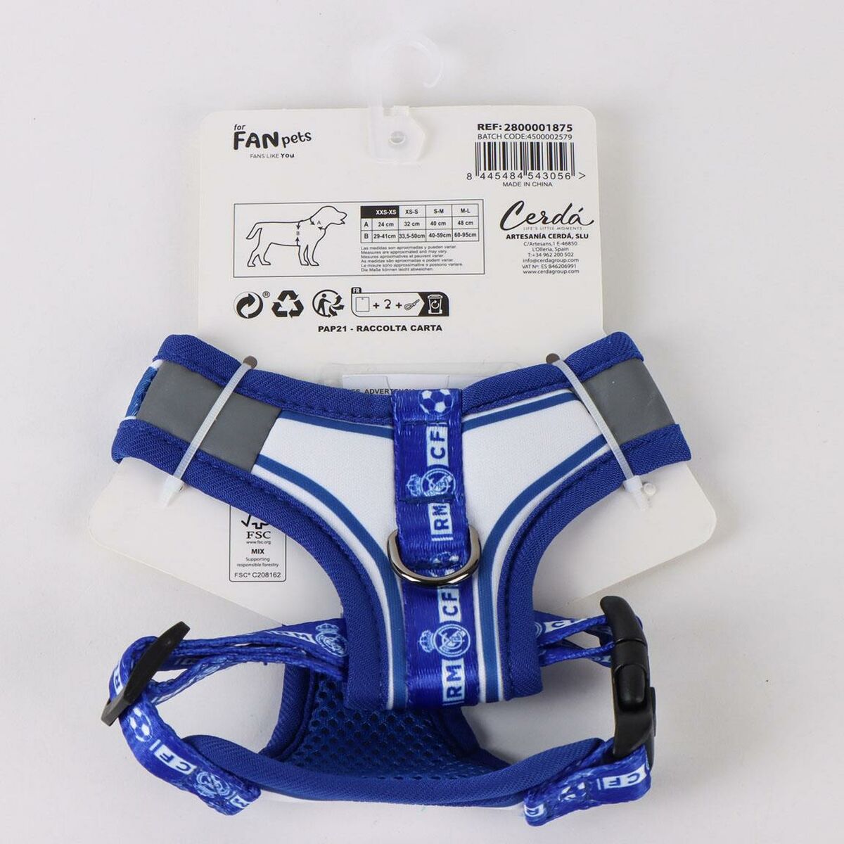 Juguete para perros Real Madrid C.F. Azul